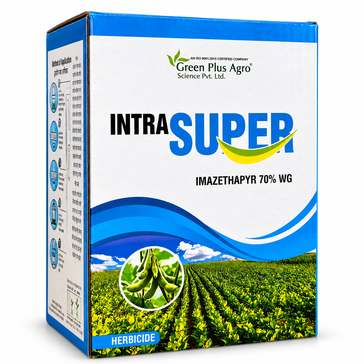 Intra Super Herbicide Box Packaging